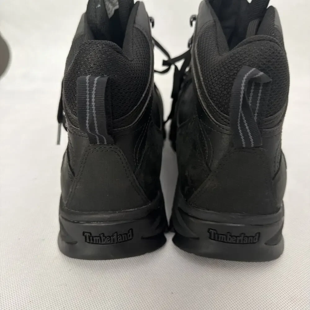 Men's Timberland Mt Maddsen Waterproof Hiking Boot Black 2731R Size 14